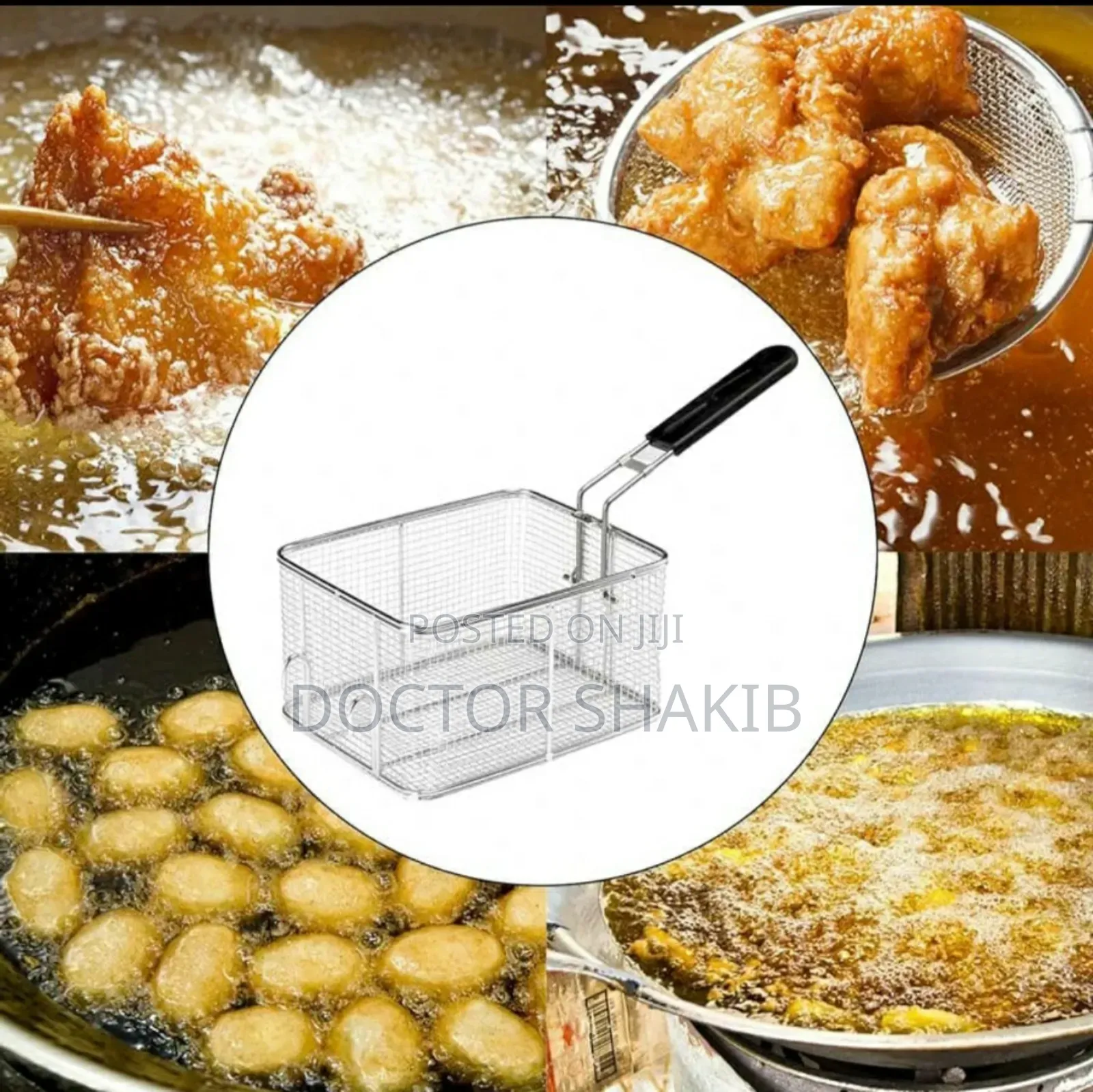 Quality Litres Stainless Steel Deep Frying Basket