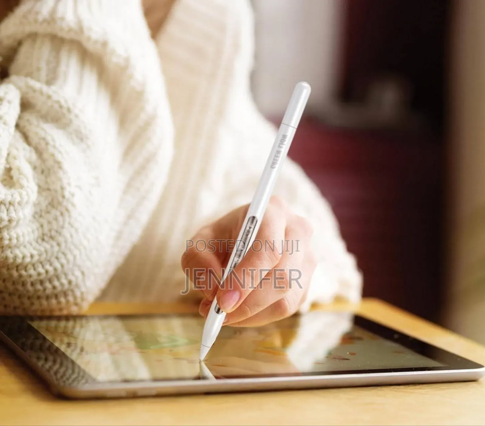 Green Lion Find My Stylus Pencil White