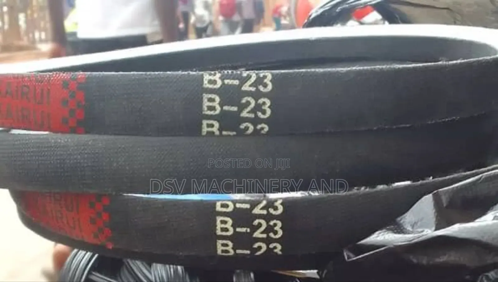 B23 Grooveless Spare Timing Belts
