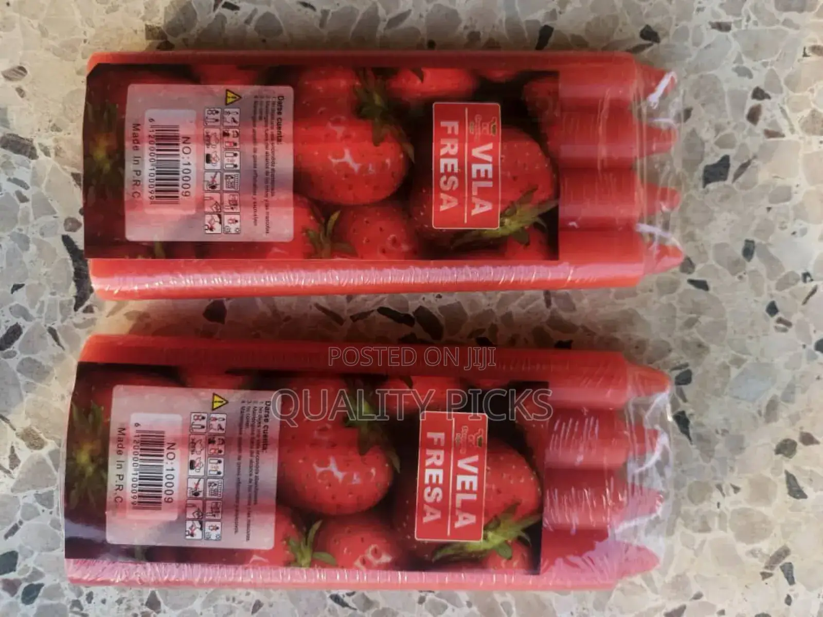 Rose and Apple Candles