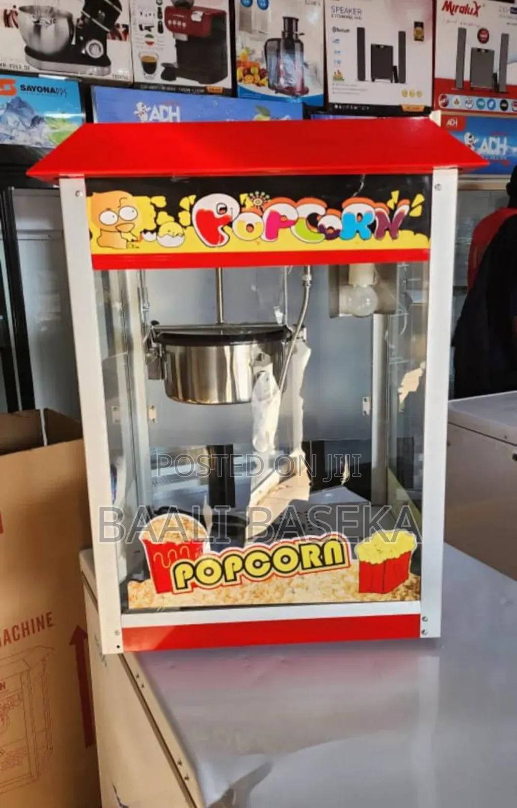 Efficient Popcorn Machine/Stainless