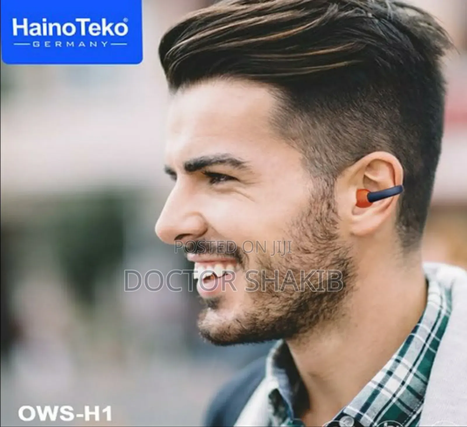 New Haino Teko Germany Ows H1 Bluetooth Wireless Earphone