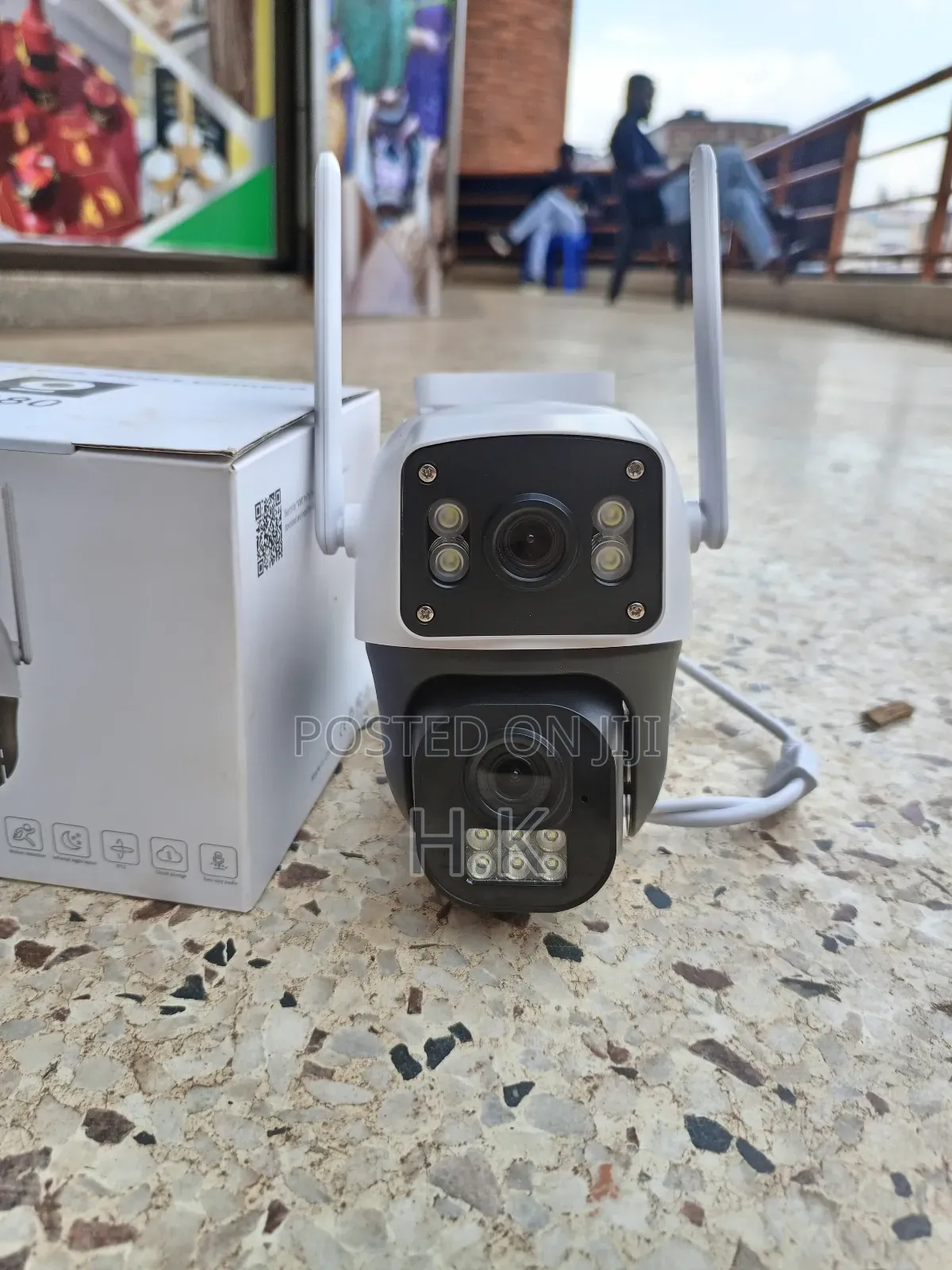 V380 Pro Dual Lens Security Camera.
