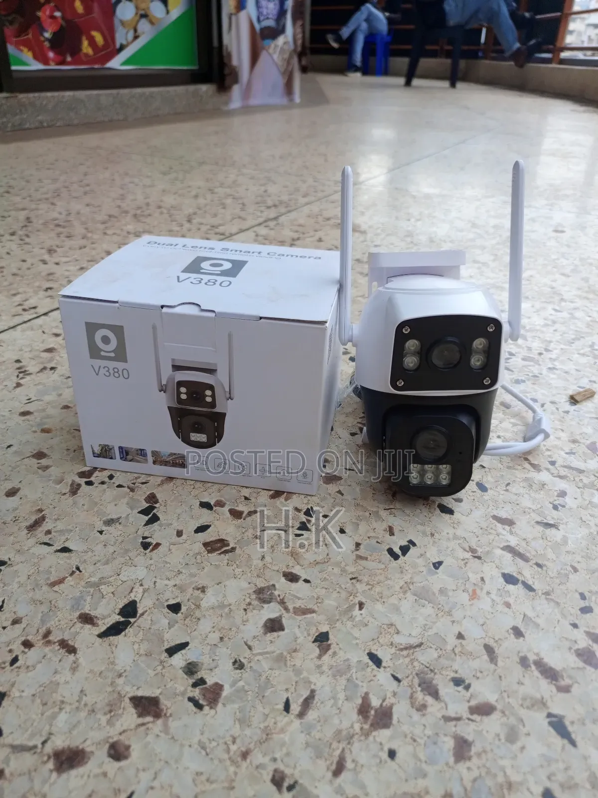 V380 Pro Dual Lens Security Camera.