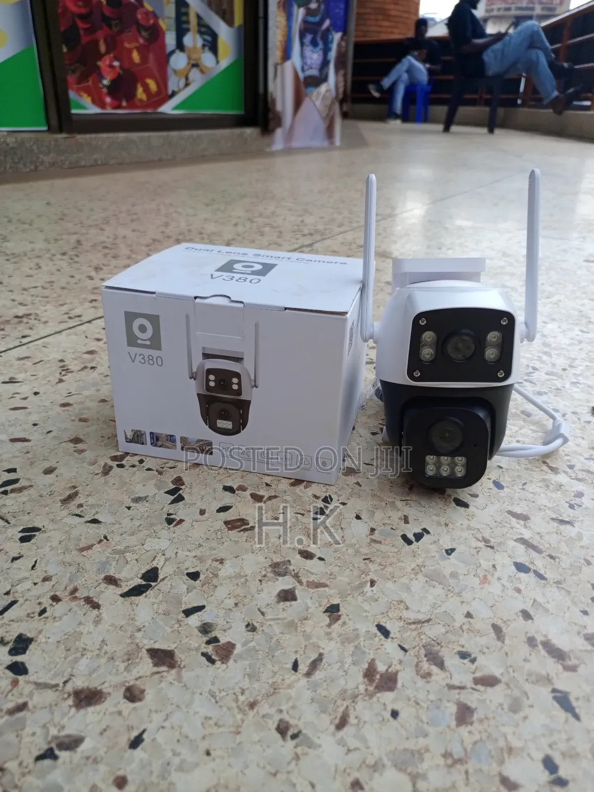 V380 Pro Dual Lens Security Camera.