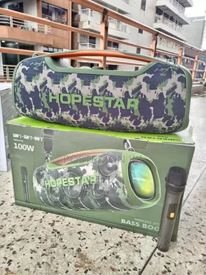 Hopestar A60 100w Portable Rechargeable Bluetooth Speaker.