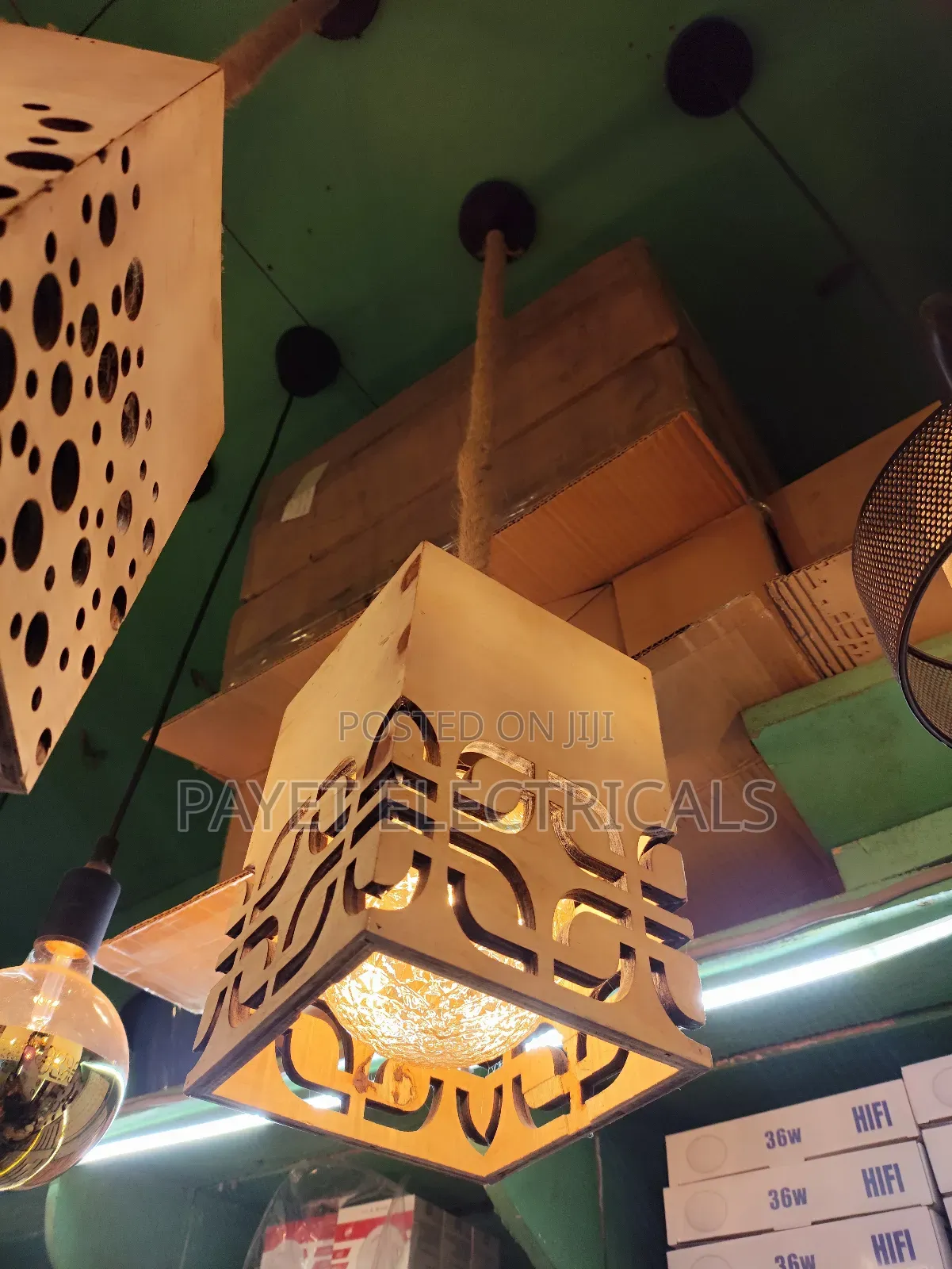 New Wooden Pendant Lamp