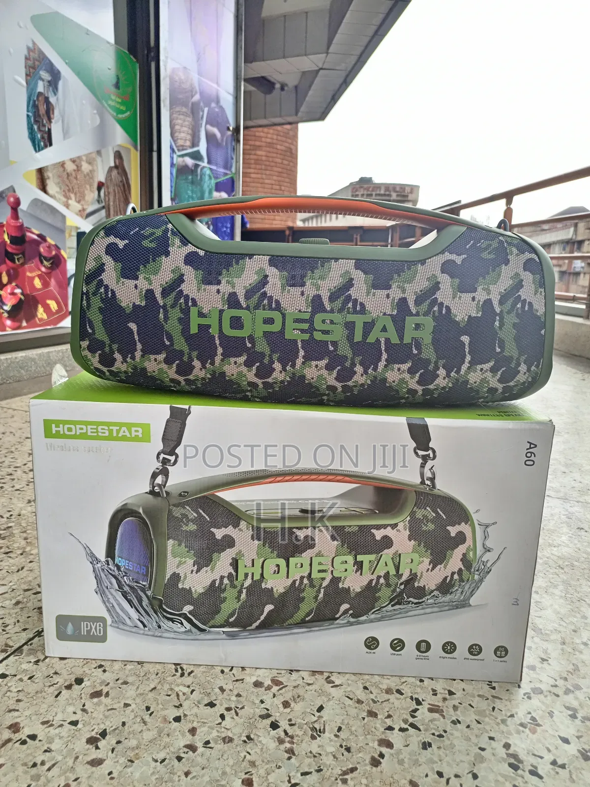 Hopestar A60 100w Portable Rechargeable Bluetooth Speaker.