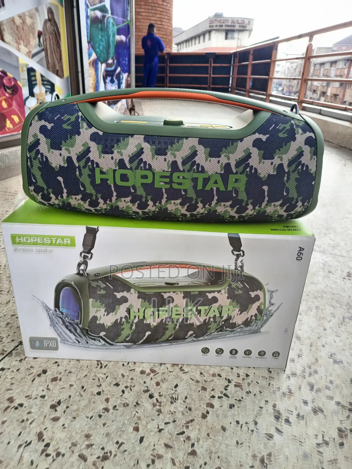 Hopestar A60 100w Portable Rechargeable Bluetooth Speaker.