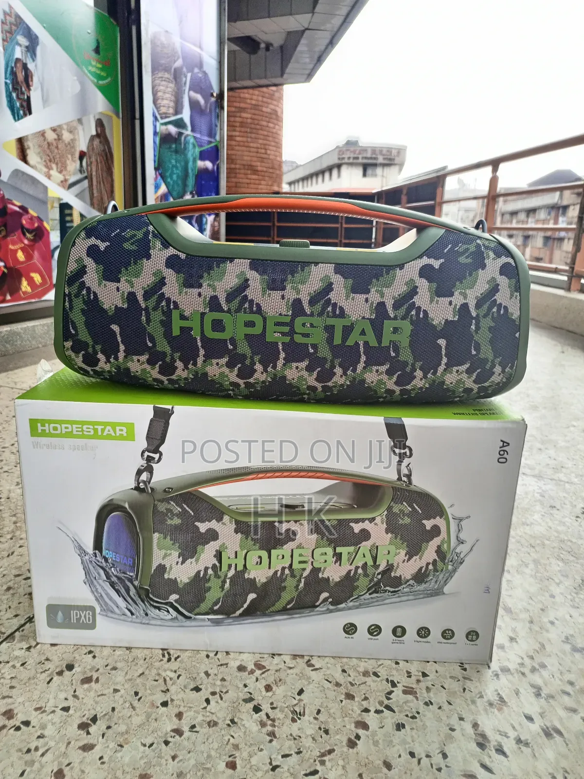 Hopestar A60 100w Portable Rechargeable Bluetooth Speaker.