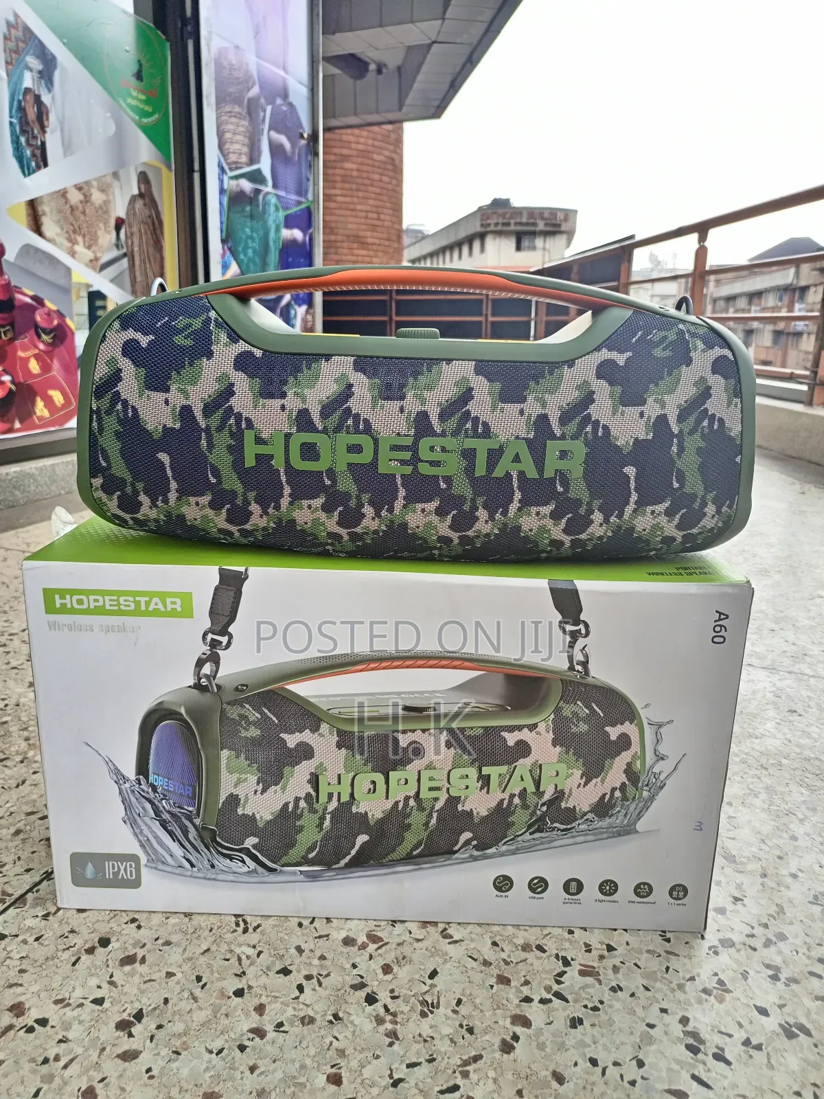 Hopestar A60 100w Portable Rechargeable Bluetooth Speaker.