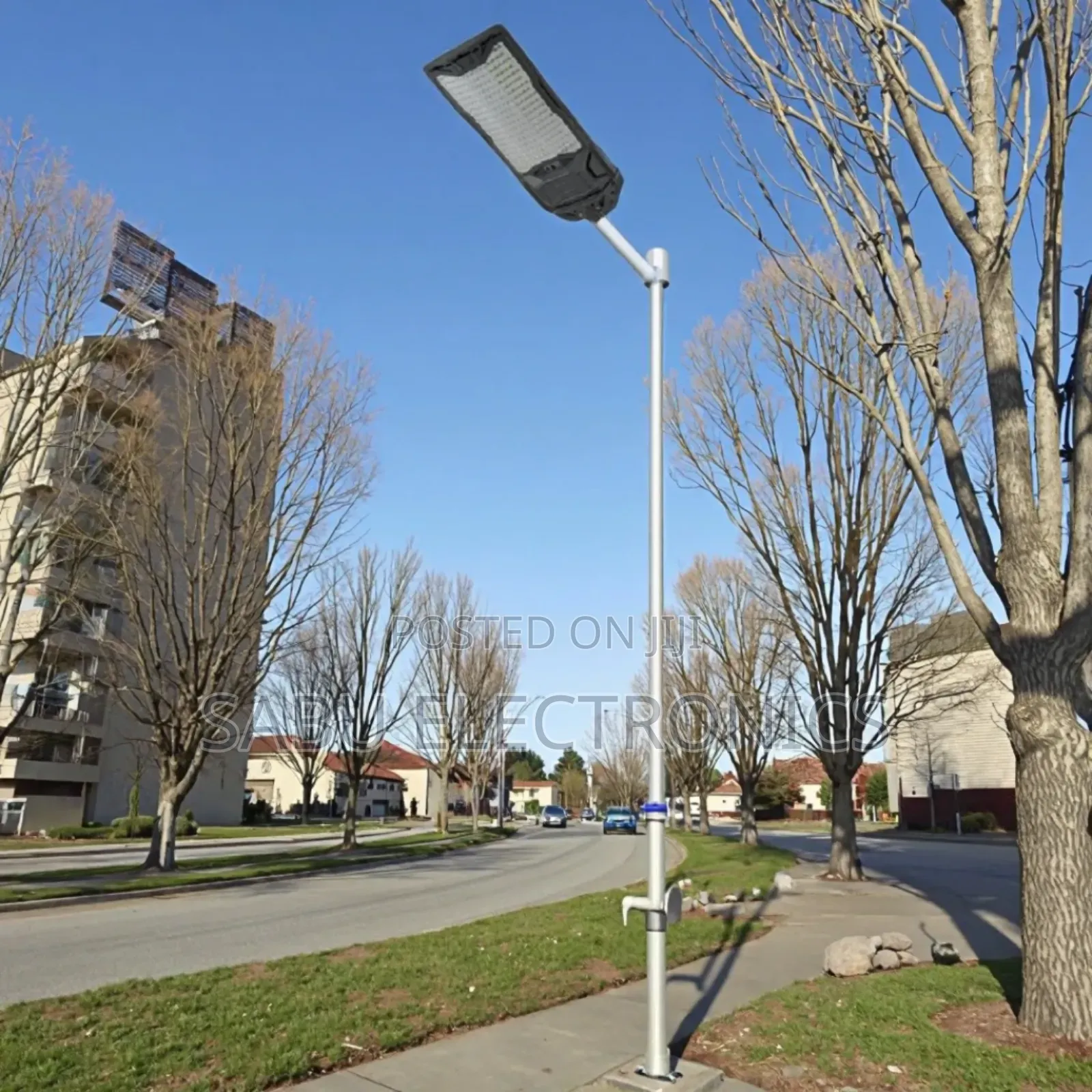 Outdoor 300w Solar Light With Remote -Auto on/Off -Wallmount