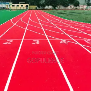 Red Artificial Grass