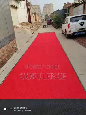 Red Artificial Grass
