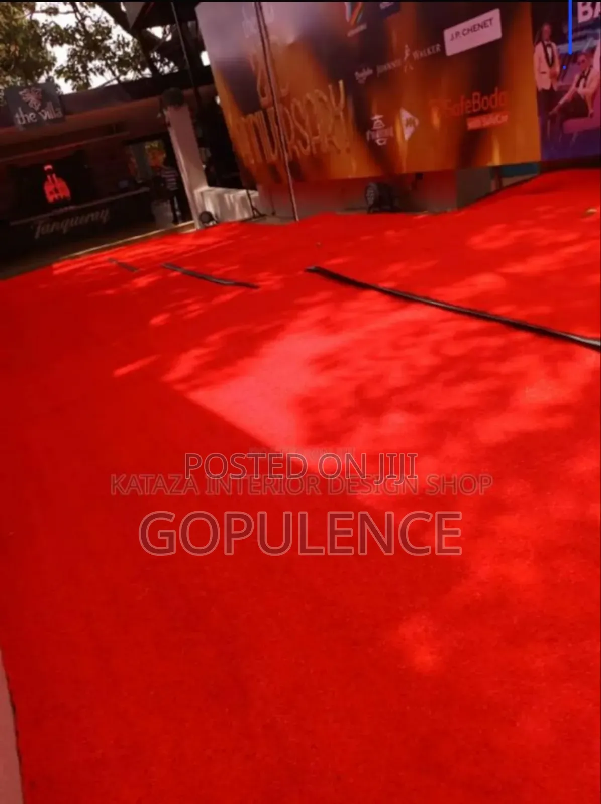Red Artificial Grass