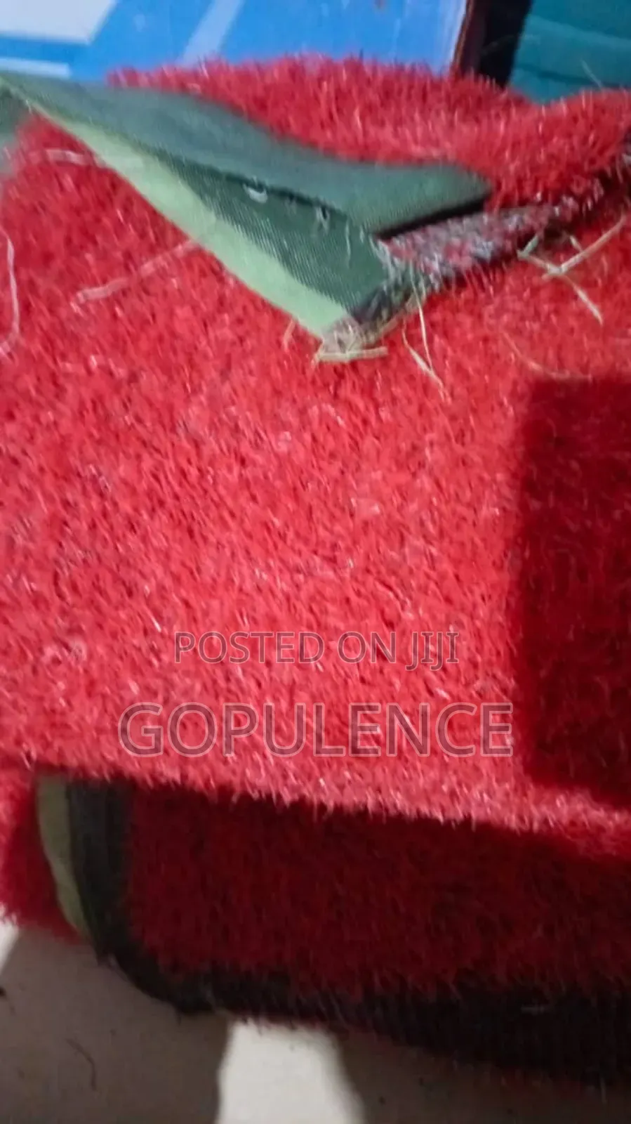 Red Artificial Grass