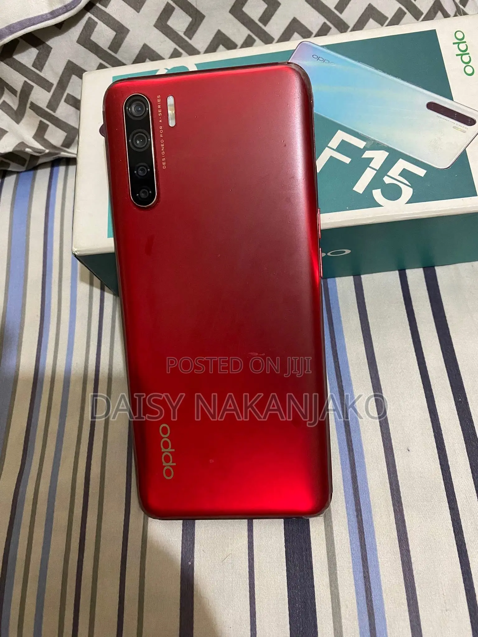 Oppo F15 256 GB Red