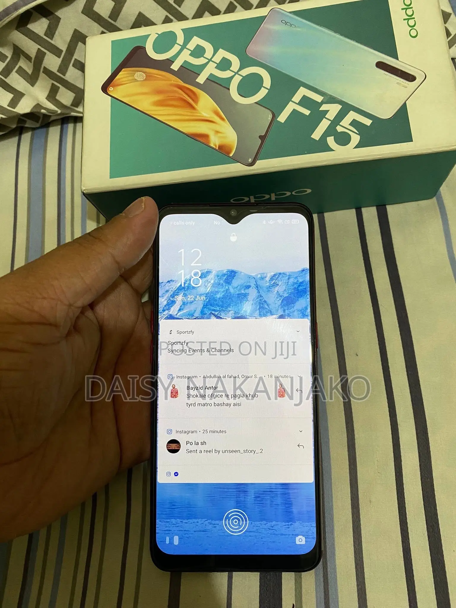 Oppo F15 256 GB Red
