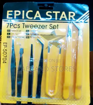 Epica Star Tweezer Set 7pcs