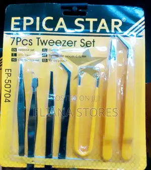 Epica Star Tweezer Set 7pcs