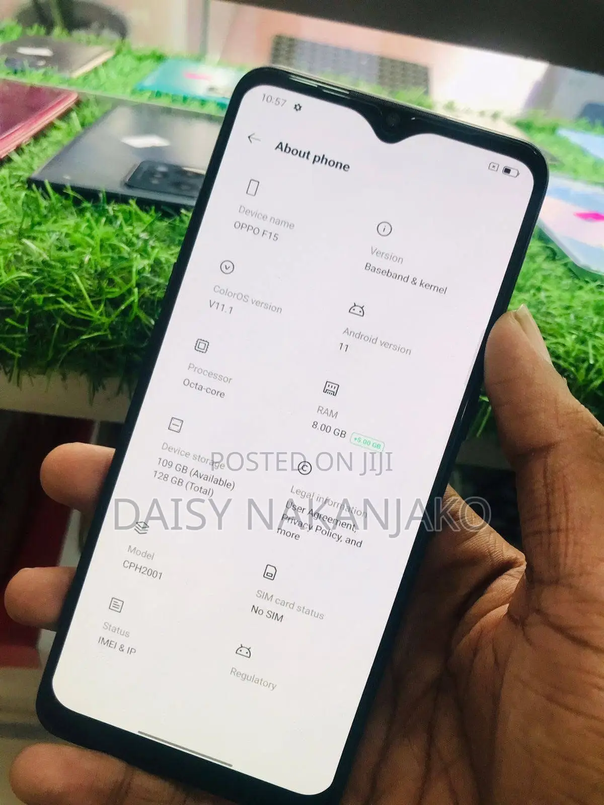 Oppo F15 256 GB Black