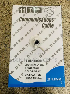 D-Link Cat6 Network Cable Indoor