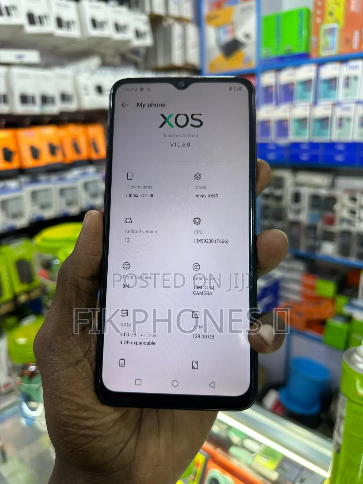 Infinix Hot 30i 128 GB Blue