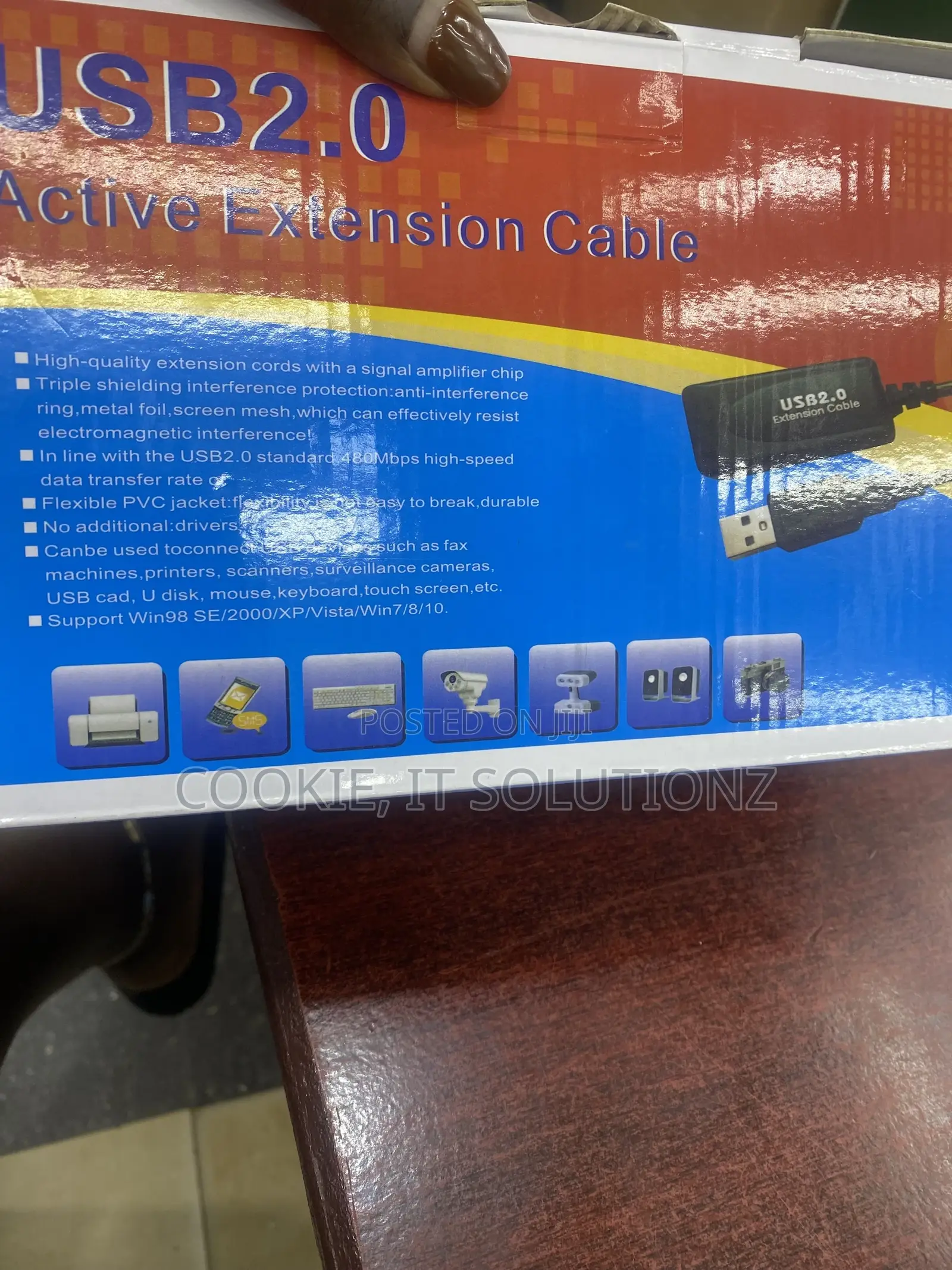 Printer Cable Active 2.0 Usb