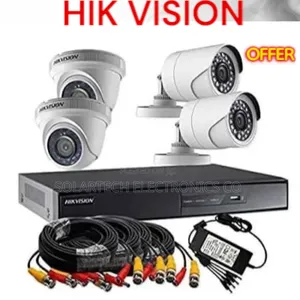 4 Channel Hik Vision CCTV Camera System/ Optitrack Kit