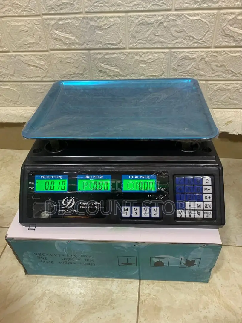 Shop Weighing Scale Durable Tabletop Weighing Scale