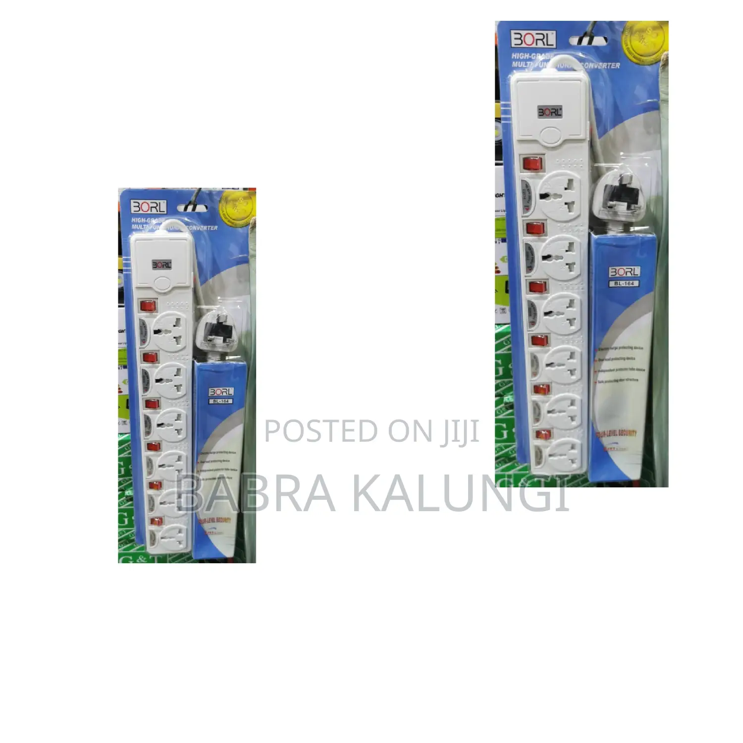 Borl 4 Ways Bl-144 Heavy Duty Extension Socket