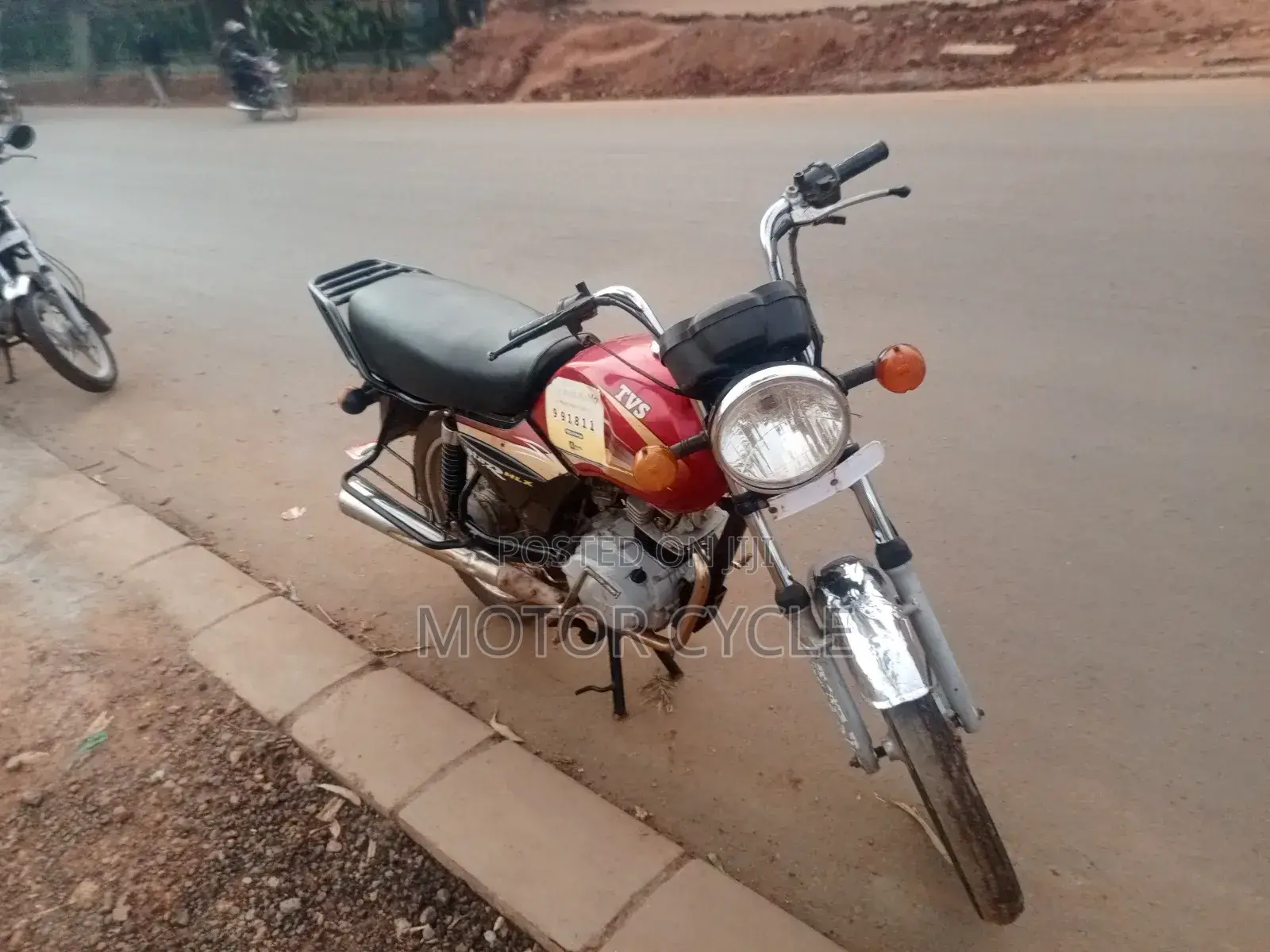 TVS XL 100 2017 Orange