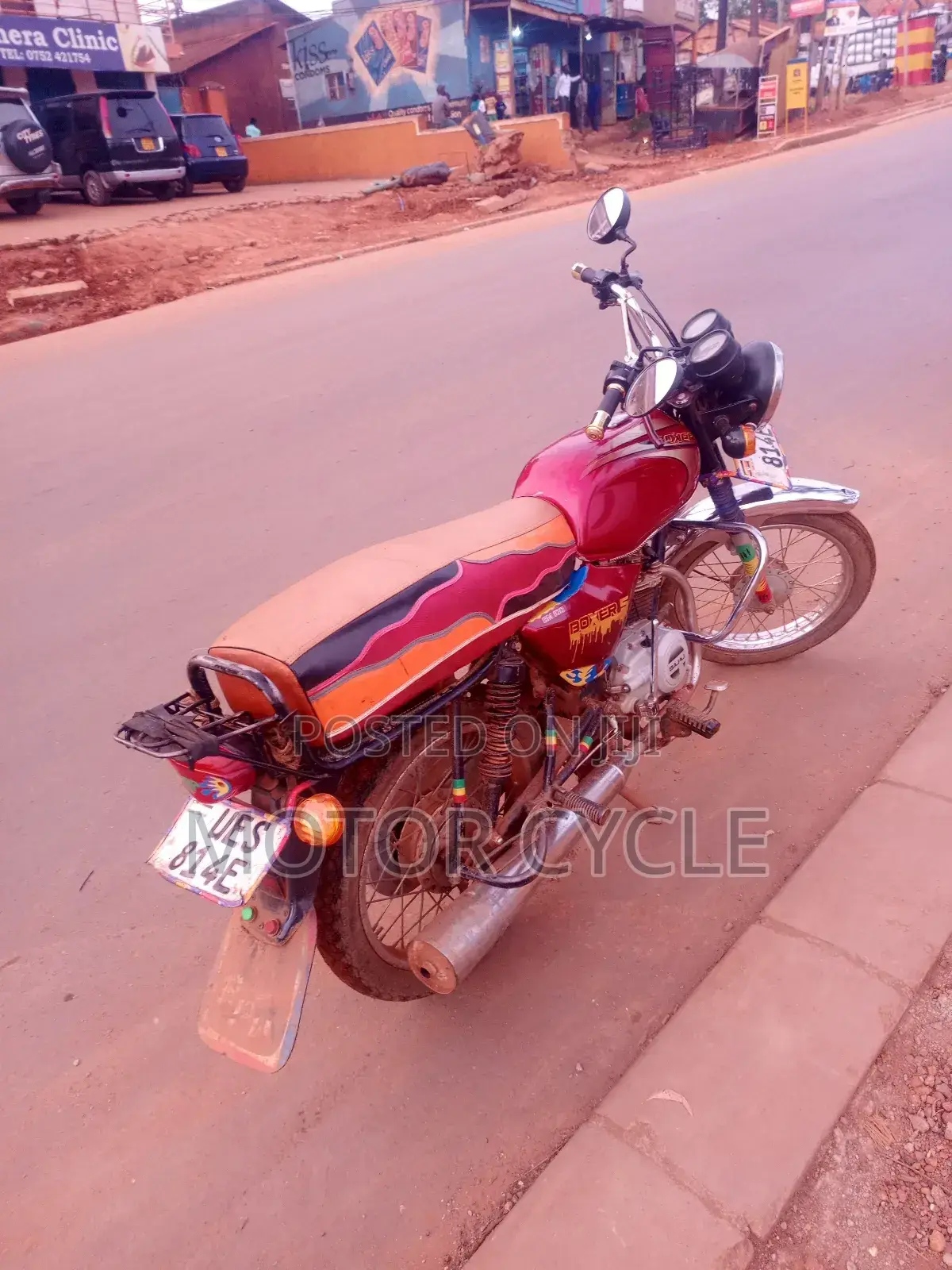 Bajaj Boxer 100 2018 Red