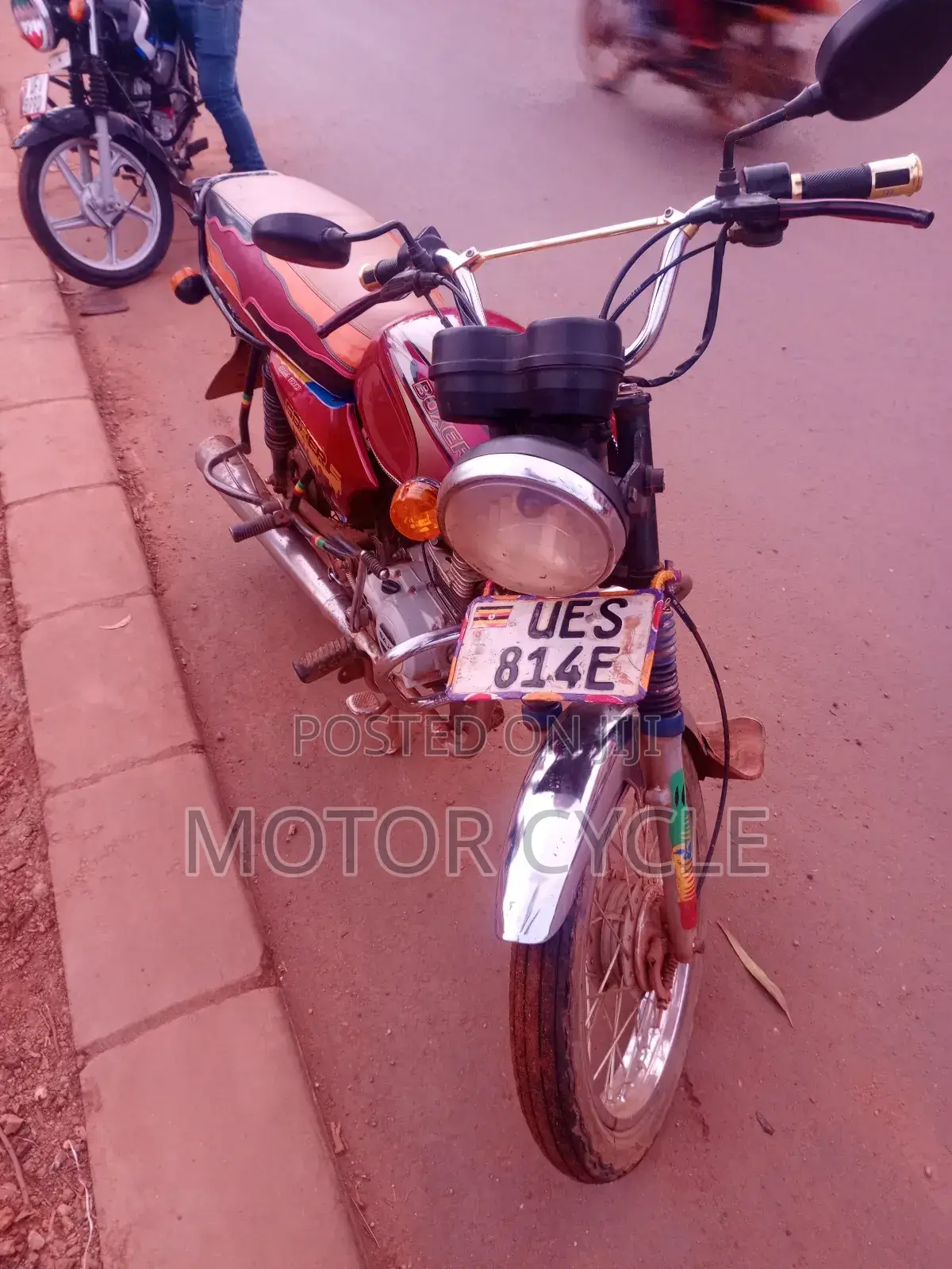 Bajaj Boxer 100 2018 Red