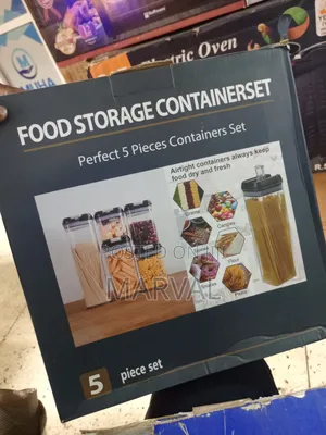 5-Piece Food Storage Container Set