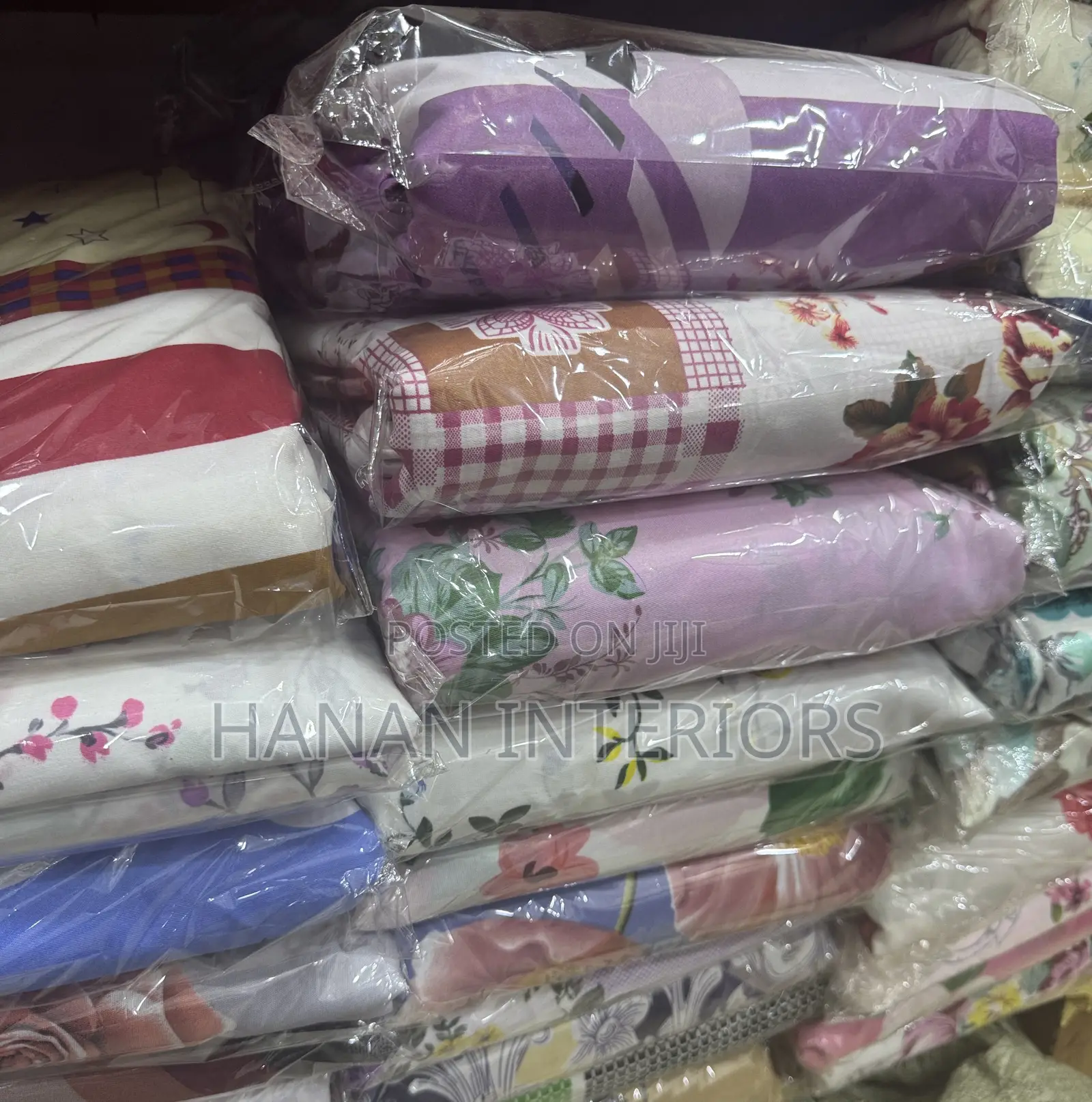 5*6 Cotton Flowered Bedsheets