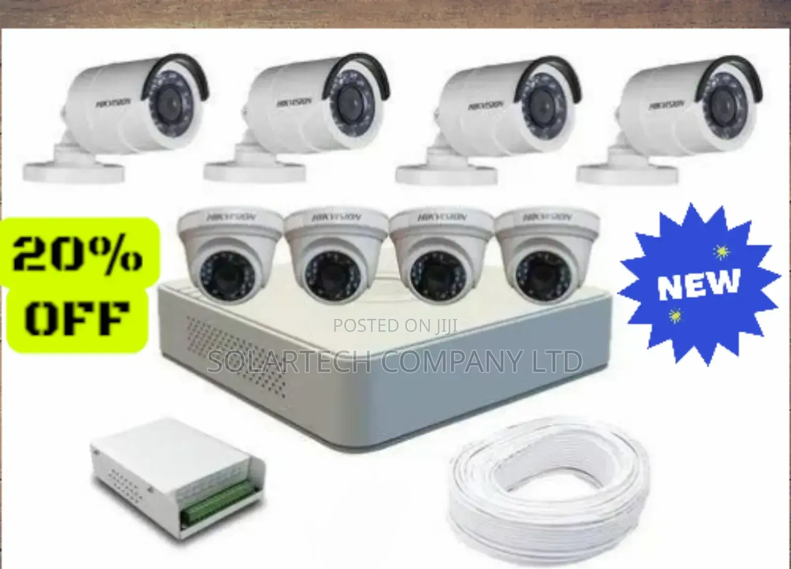 8 Channel CCTV Camera System Kit Turbo Hd 1tb Drive Zahk