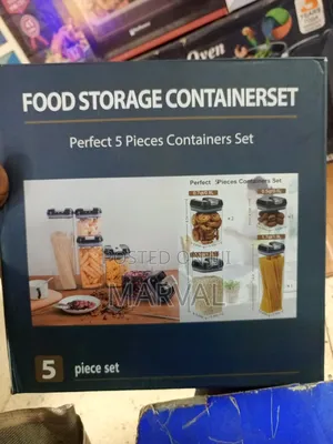 5pc Set if Storage Containers