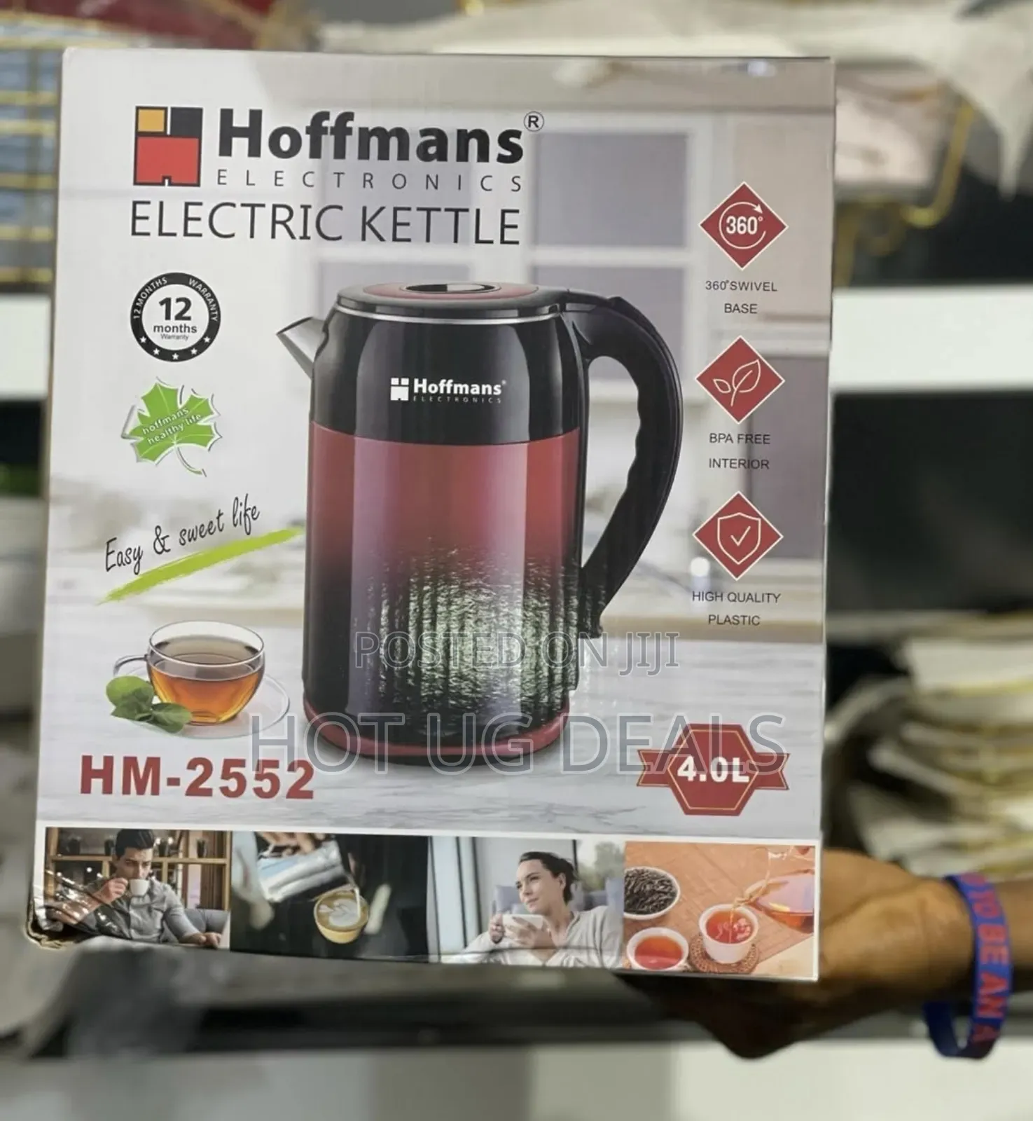 Hoffmans 4l Electric Kettle - Multicolours