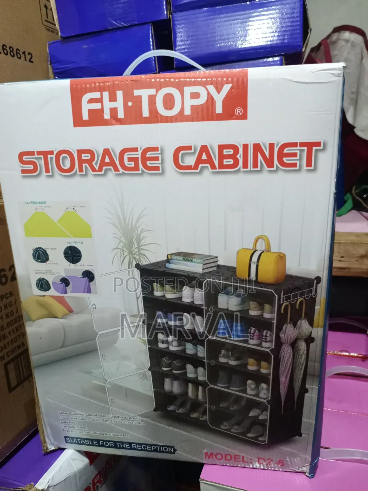 Cabinet Storage Organizer 12-36 Pair of Shoes