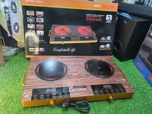 Double Infrared Electric Touch Control Stove 3500w