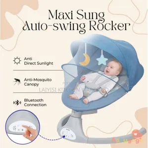 Baby Electric Swing With Music Remote Control, 0~18 Months