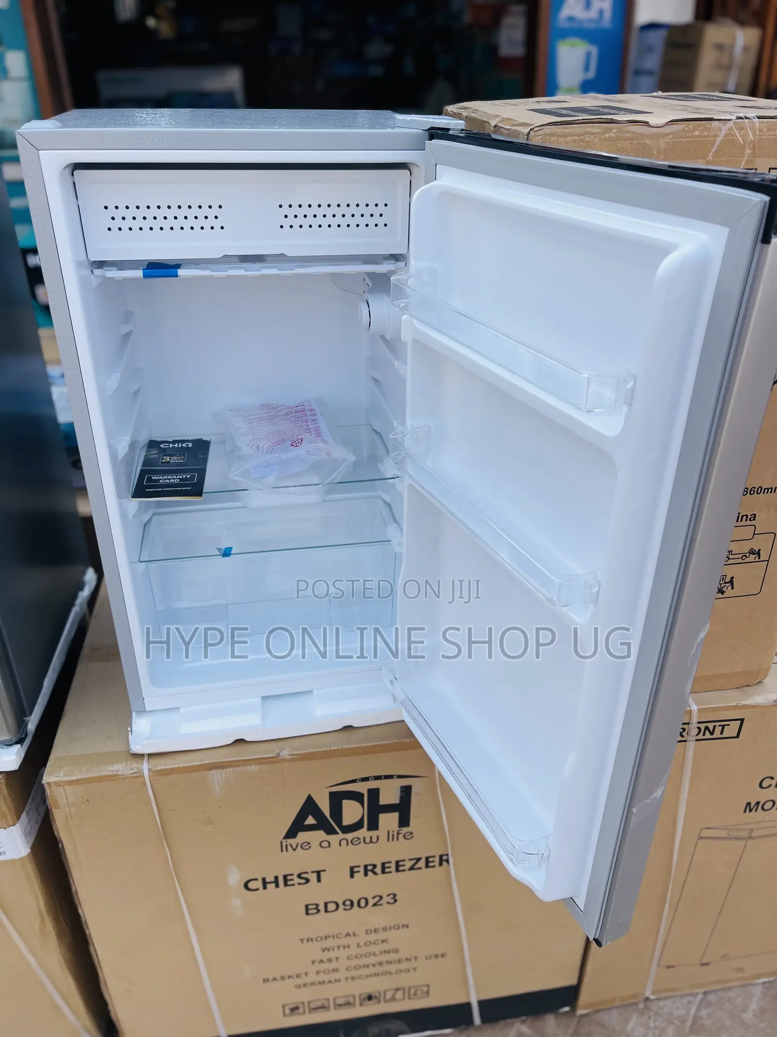 Brandnew Chiq 120l Silver Fridge