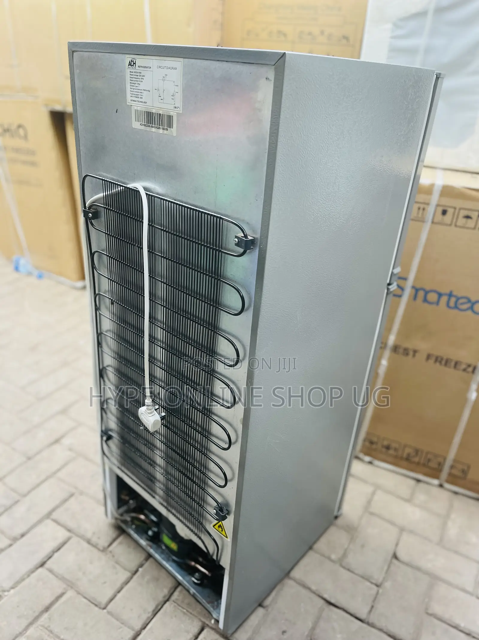 148l Silver Adh Double Door Used Fridge