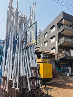 6meters Solar Pole With Basement