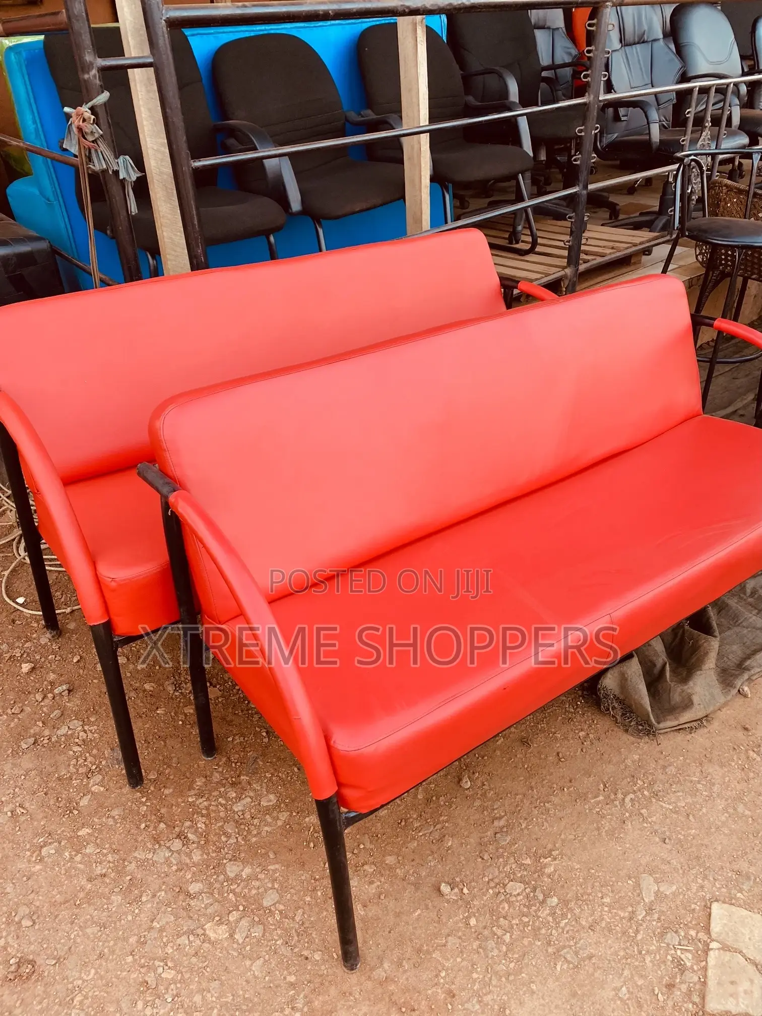 July Promotion: Waiting Chair / Red Seat