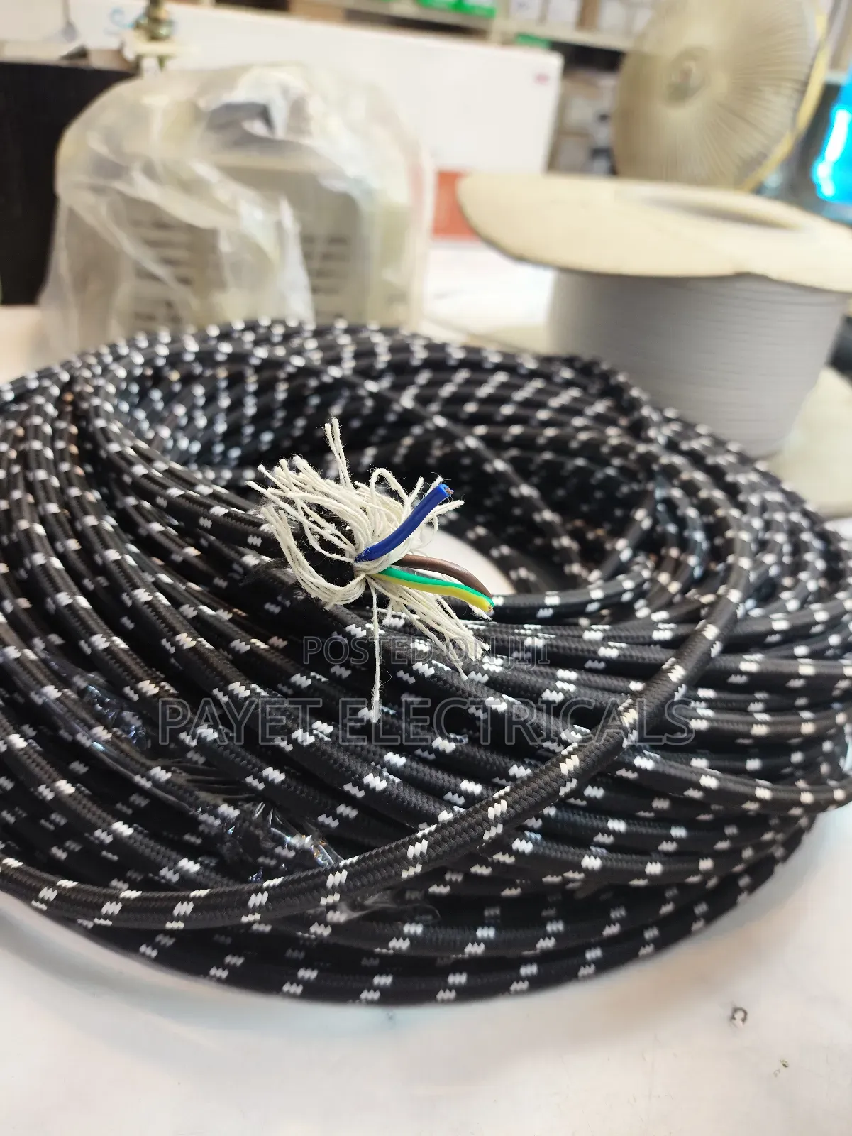 Flat Ironing Box Cable/ Cable for Ironing Box -Per Meter