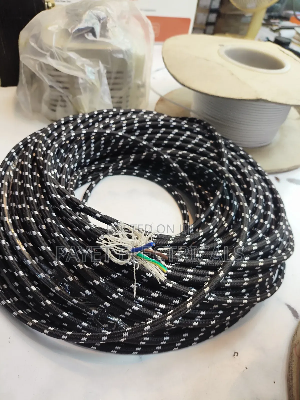 Flat Ironing Box Cable/ Cable for Ironing Box -Per Meter