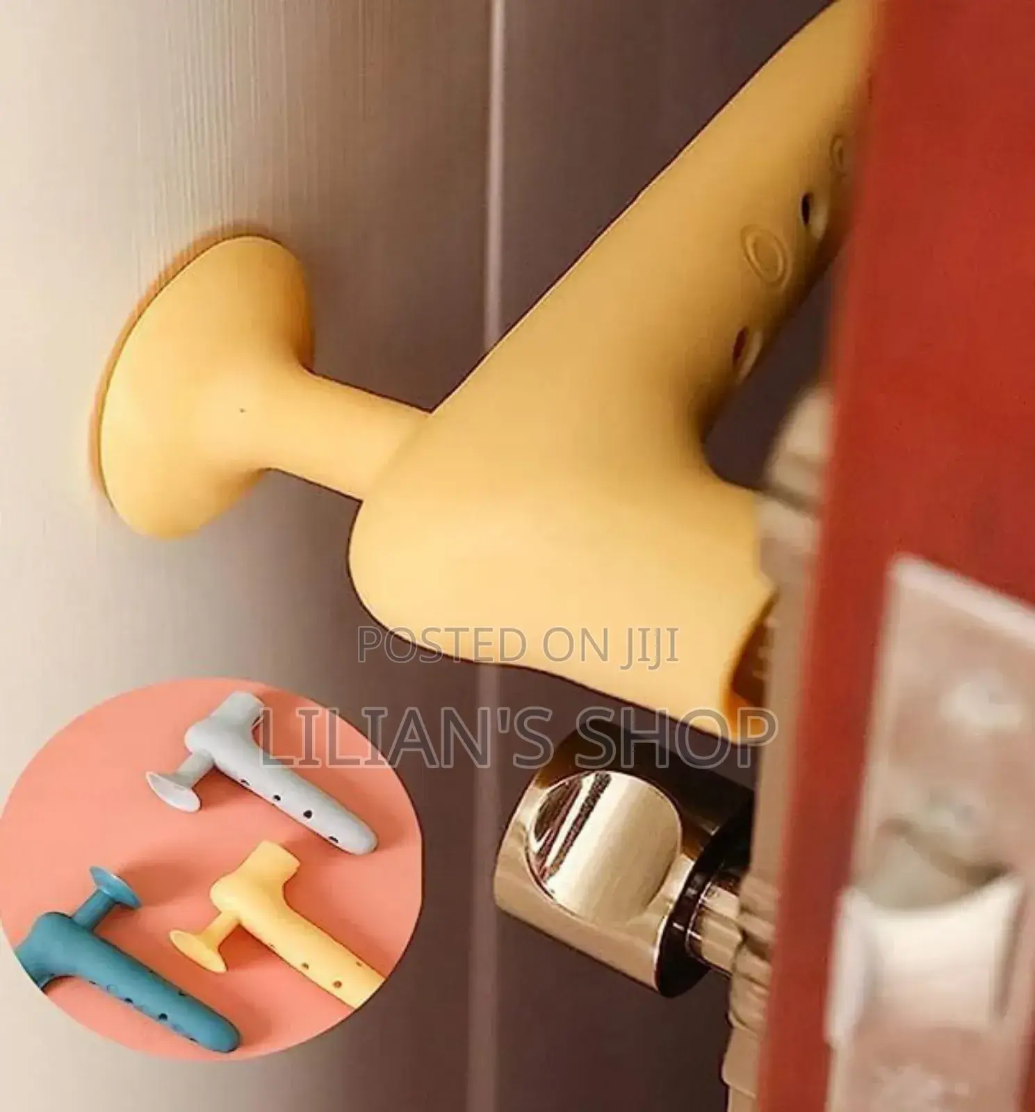 3pcs Spacehoop Silicon Door Stoppers