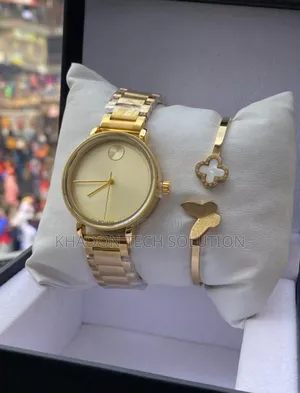 Mavado Stainless Steel Ladies Watch With a Bangle